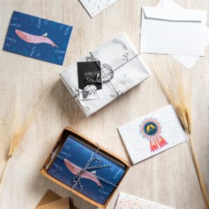 Caja de 12 greeting cards